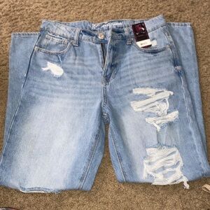 Ripped Jeans High Rise